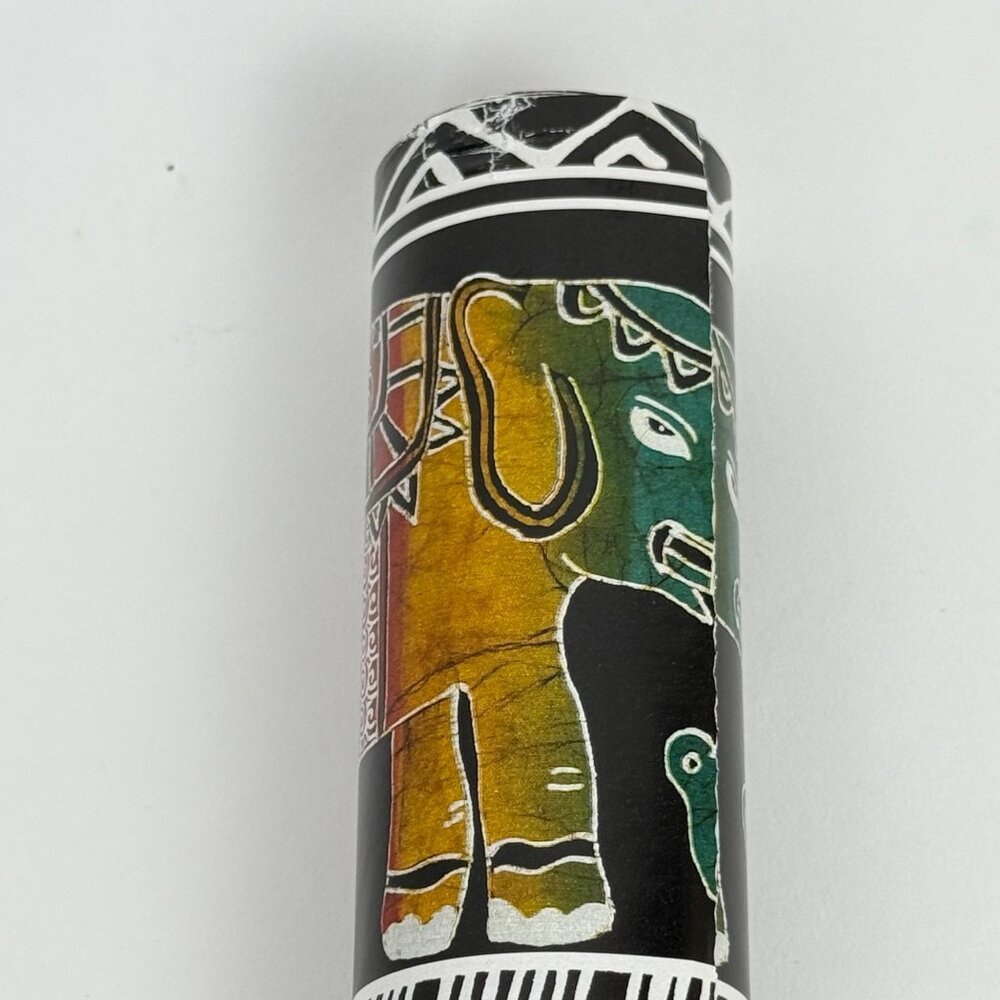 Sally Foster Elephant Walk Gift Wrap Vintage Wrapping Paper Roll Multicolor NEW